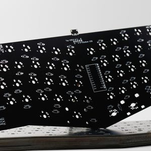 Ergosaurus Alice Layout DIY Mechanical Ergonomic Unibody Keyboard PCB 画像 5