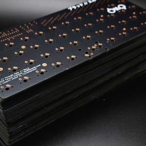Tanuki 40 Percent DIY Mechanical Staggered Unibody Keyboard PCB afbeelding 8