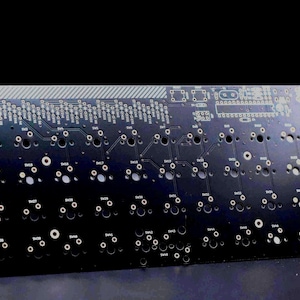 Plaid 40 Percent DIY Mechanical Ergonomic Unibody Keyboard PCB image 2