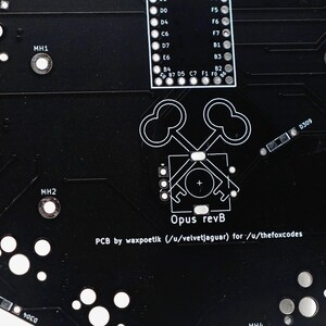 Opus 40 Percent DIY Mechanical Ergonomic Unibody Hotswap Keyboard PCB zdjęcie 4
