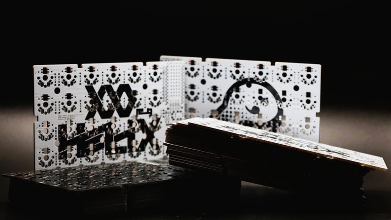 Juego de placas PCB para teclado mecánico ergonómico dividido Helix DIY imagen 7