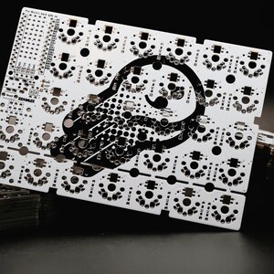 Juego de placas PCB para teclado mecánico ergonómico dividido Helix DIY imagen 4