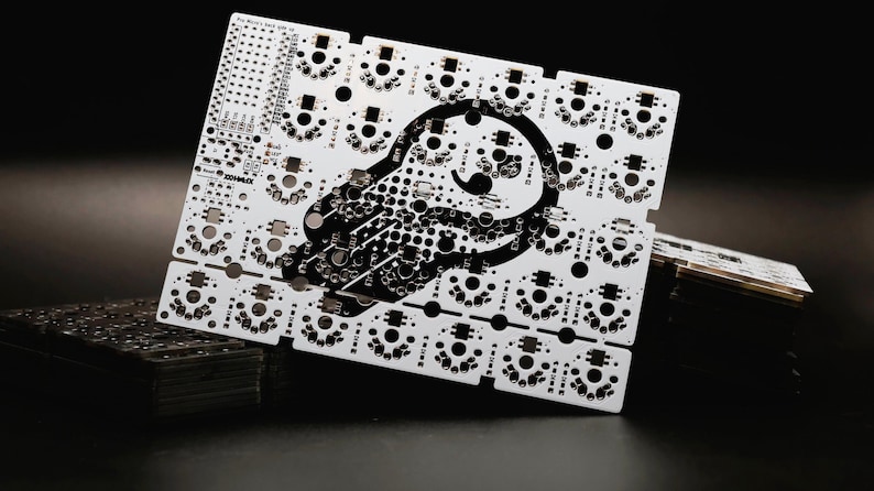 Juego de placas PCB para teclado mecánico ergonómico dividido Helix DIY imagen 4