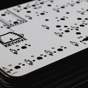 Absinthe 50 Percent DIY Teclado mecánico ergonómico unibody PCB imagen 3