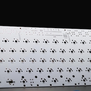Lattice60 60% HHKB Layout Through-Hole Mechanical Keyboard PCB image 9