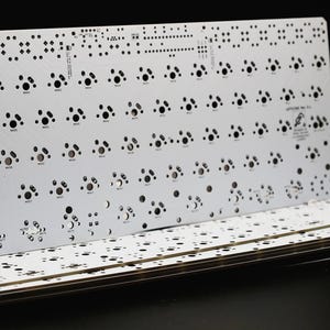 Lattice60 60% HHKB Layout Through-Hole Mechanical Keyboard PCB image 1