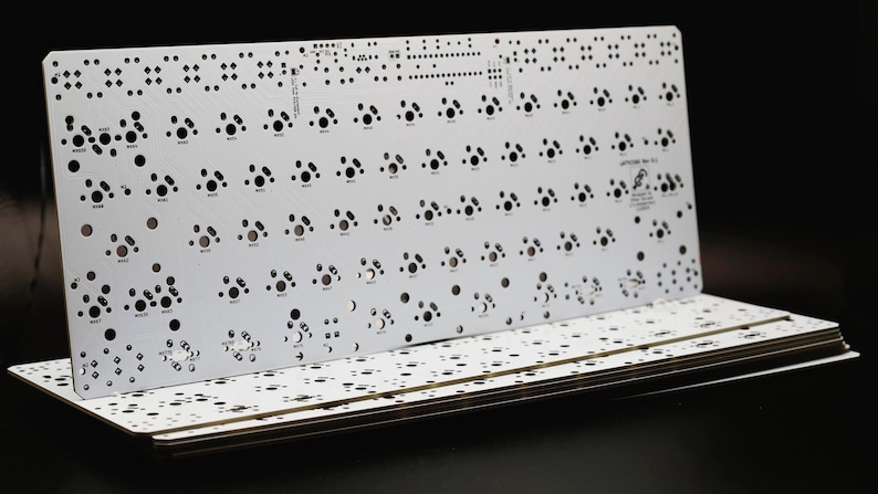 Lattice60 60% HHKB Layout Through-Hole Mechanical Keyboard PCB image 1