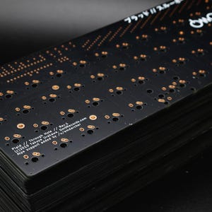 Tanuki 40 Percent DIY Mechanical Staggered Unibody Keyboard PCB afbeelding 9