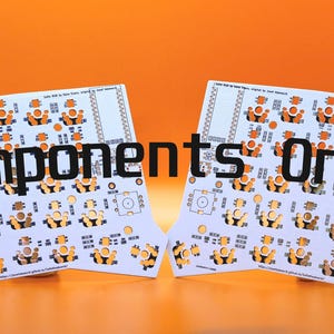 Sofle RGB Split Keyboard Component Kit -- Hotswap Sockets, SMD Diodes + RGB LEDs