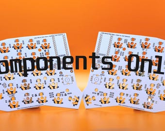 Sofle RGB Split Keyboard Component Kit -- Hotswap Sockets, SMD Diodes + RGB LEDs