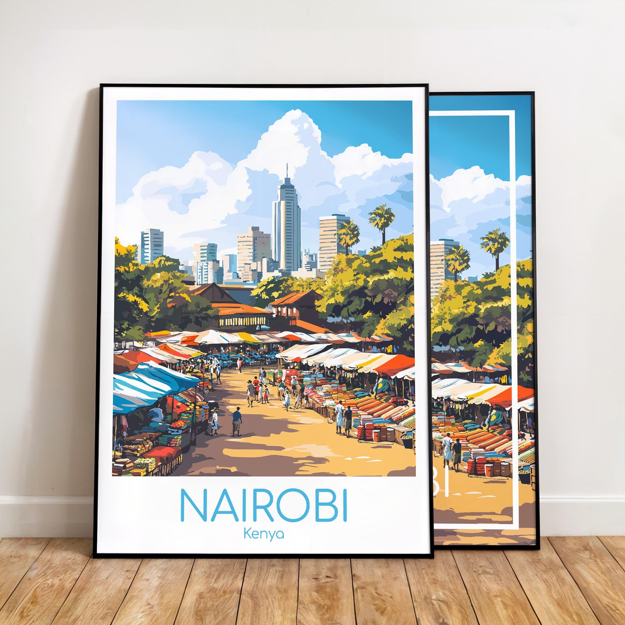 Pintura de nairobi - Etsy México, image size:2080x2080