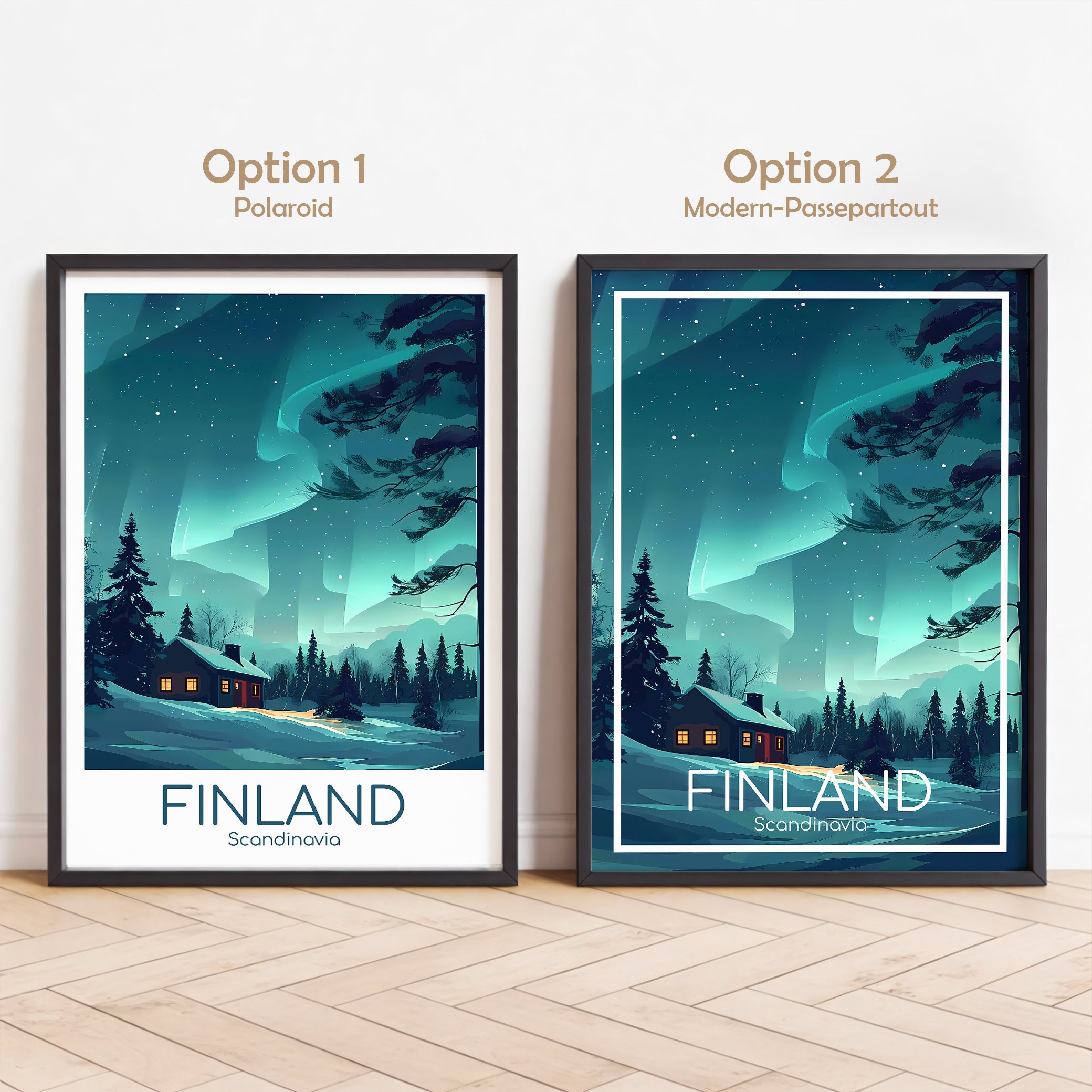 フィンランド ポスターセット 50 x 70 cm 北欧ポスター】A4サイズで飾りやすい。フィンランドのレトロな旅 その他