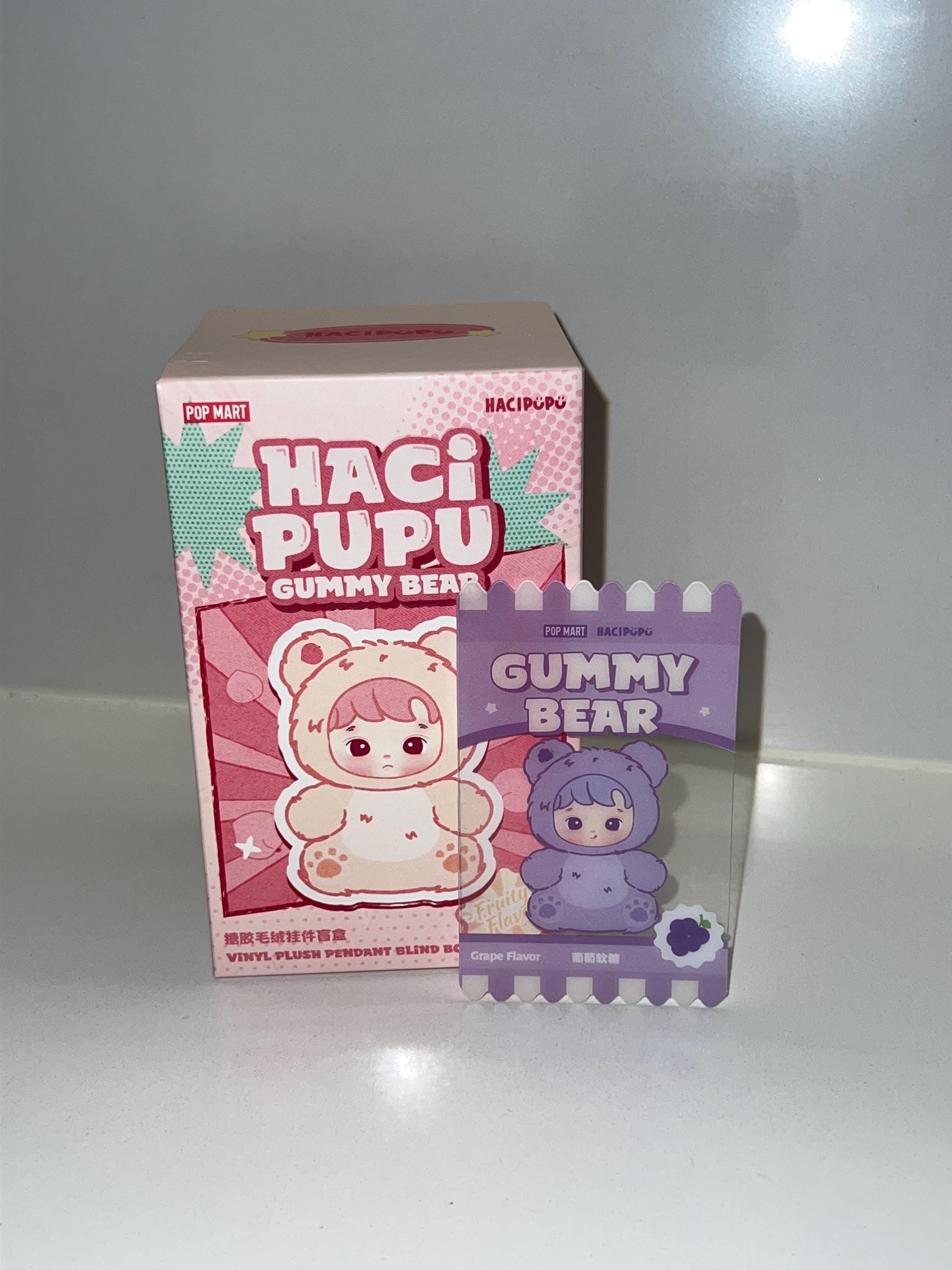 Authentic HACIPUPU - Gummy Bear Series Vinyl Plush Pendant Pop