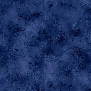 May include: A dark blue, mottled texture pattern. The design has a speckled appearance with varying shades of blue, creating an abstract background. The pattern is seamless and suitable for various applications.