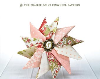 Pinwheel Quilted Ornament Pattern: No-Sew Holiday Craft (PDF Pattern)