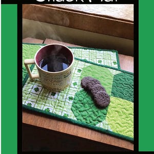 Shamrock Placemats Pattern: St Patrick’s Villa Rosa Snack Mats (Digital Download)