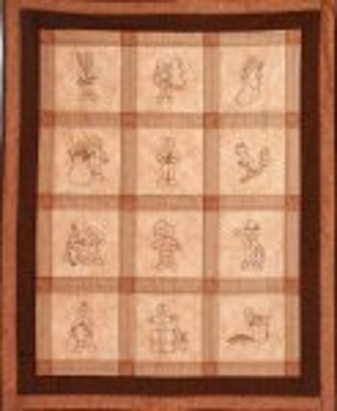Unseen Hands Gingerbread Man Quilt Pattern Etsy