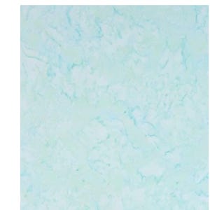 May include: A light blue fabric with a subtle, mottled, and marbled pattern. The surface features soft, cloud-like variations in tone, ranging from pale aqua to white, creating a textured visual effect across the entire material surface.