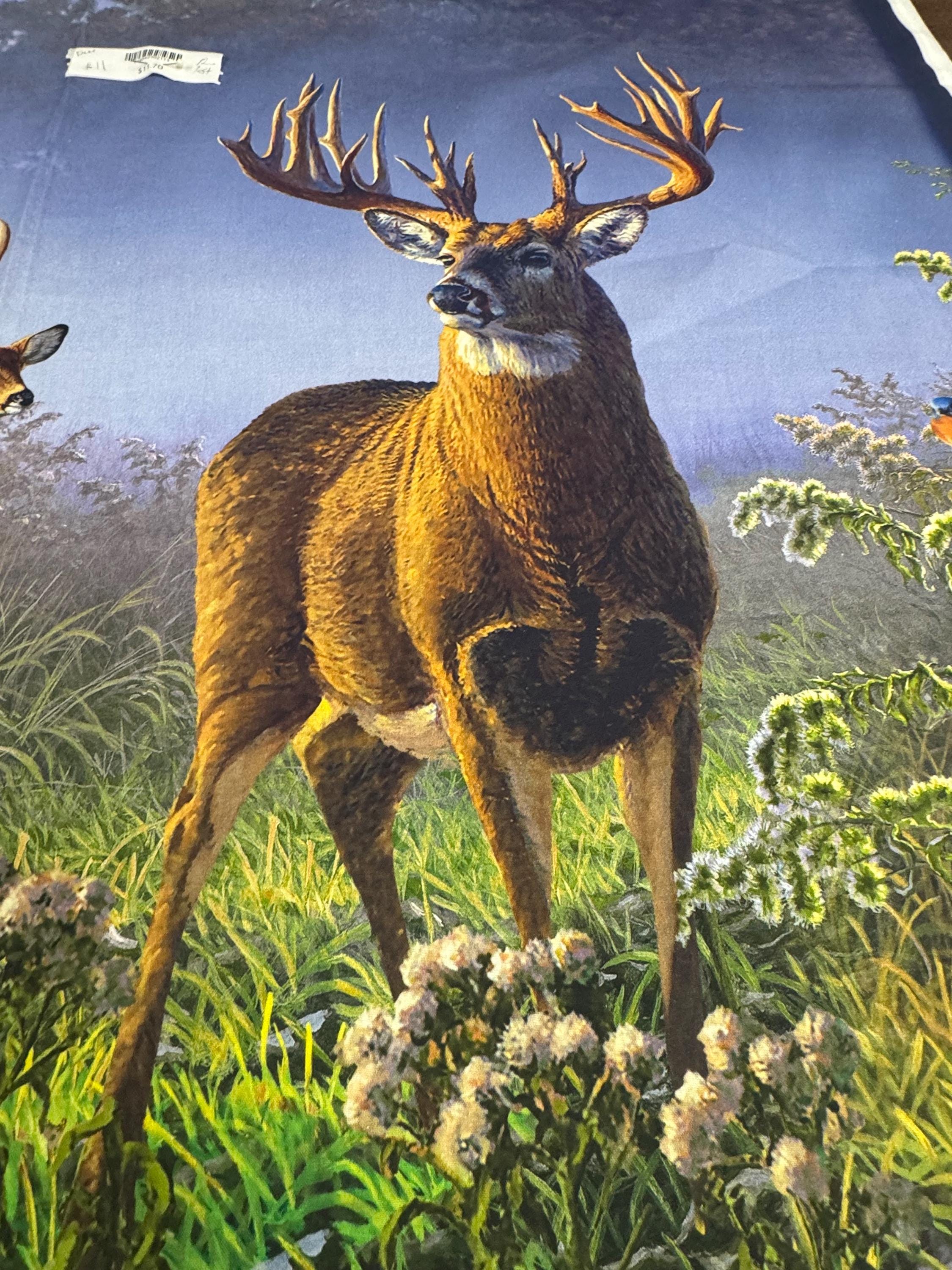 Deer Ridge Panel Deer Ridge DEER PANEL X - Etsy