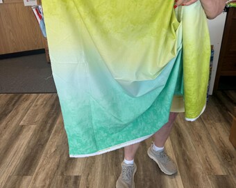 Chalk Ombré Fabric: Bernatex Gradient Sewing Material - Quarter Yard