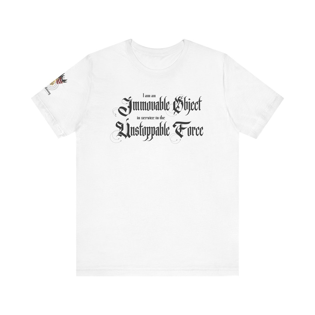 Immovable Object X Unstoppable Force - White - Etsy