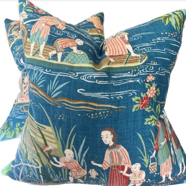 Schumacher Pillows - Etsy