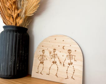 Dancing Skeleton Halloween Decor, Fall Decor, Room Decor
