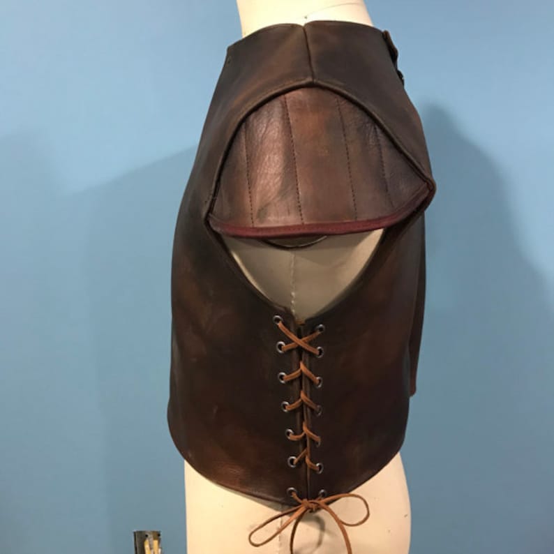 Leather Mandalorian Flak Vest Etsy