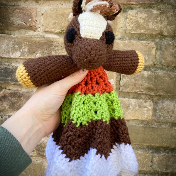 Crochet Horse Lovey