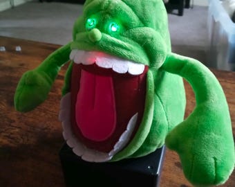 Ghost Hunting EMF Detector Green plushy w Green Eyes.