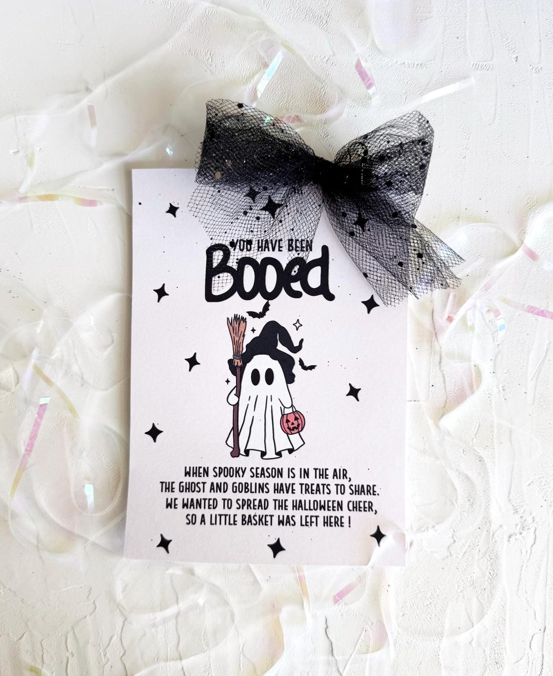 You've Been Booed | Boo Basket Printable | Halloween Neighbor Gift ...