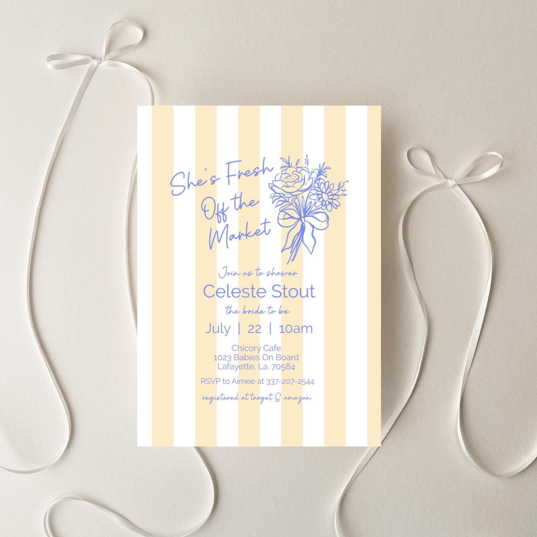 Beach Bridal Dusche Einladungsset – 25 Karten + Umschläge, Nautisches Design Mit Korallen & Muscheln
