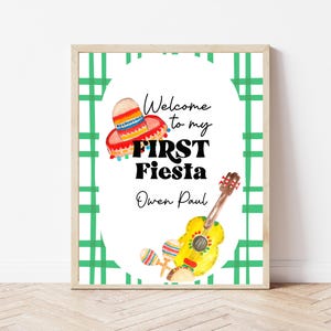 Editable first fiesta welcome sign, Fiesta birthday party, Mexican Theme Birthday Printable, Cinco De Mayo Bday Sign, Fiesta Party Decor