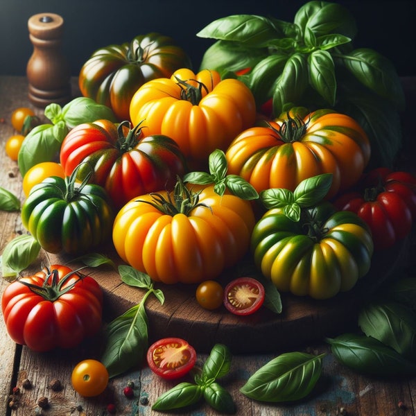 Mischung aus alten Tomaten, Bio-Samen, 100 Samen – ART57