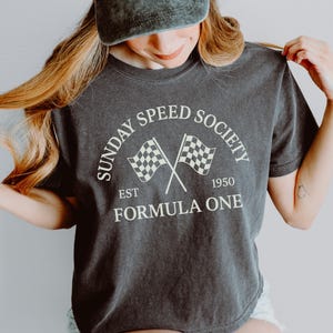 Formula 1 Shirt F1 Merch For Women F1 Tees Racing Boxy Tee Formula One Preppy TShirt F1 Clothing Grand Prix Gift For F1 Fan Comfort Colors®