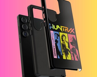 Anime Samsung Case Tough Phone Case Kpop Demon Hunters Design Cute Anime Gift Galaxy S10/20/21/22/23/24/25 Plus Ultra Fe Models