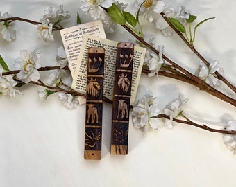 Olive Wood Mezuzah Case