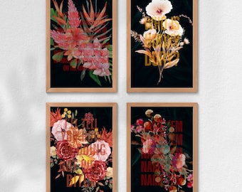 Real Housewives Botanical Art Bundle | RHOBH, RHONY | Digital Download