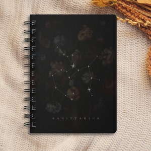 Sternzeichen Geschenk für Schütze | A5 Notizbuchhülle, Wandbild und mehr | Sofortiger digitaler Download