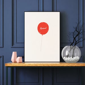 Echte huisvrouwen kunst aan de muur, Richard&#39;s ballon, Dorinda Medley RHONY downloadbare print