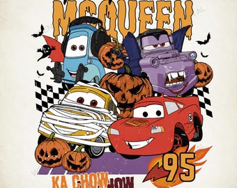 Retro Halloween Cars Png, Halloween Cars Png, Halloween Png, Cartoon Halloween Png, Trick Or Treat Png, Spooky Vibes Png