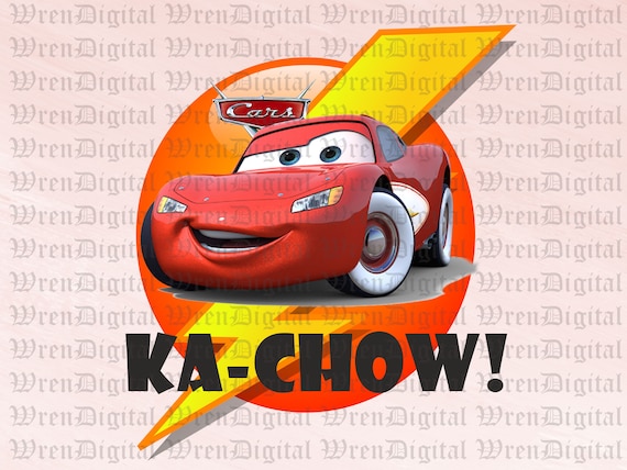 Cars rayo mcqueen ka-chow png, Cars png, CARS imprimibles PNG