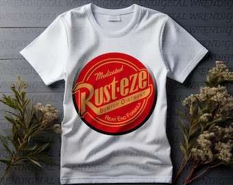 Rusteze PNG Rust-eze Cut File Rust eze Clipart Instant Download Digital File