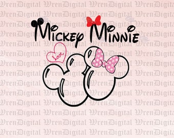 Minnie Mickey PNG, Happy Mouses, Family Trip 2023 SVG, Customize Gift Png, Vinyl Cut File, Png, Pdf, Jpg, Png Printable Design File