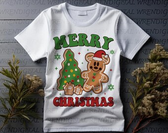 Ginger Cookies Christmas Png, Merry Christmas png, Disneyland Christmas Png, Christmas Png Files