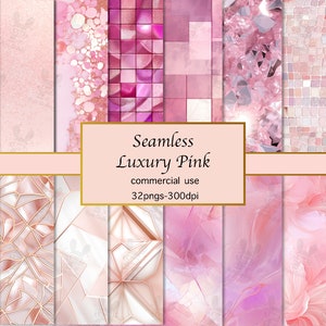 Luxury Pink Digital Paper, sequiun texture, patterns, seamless, Backgrounds Glitter, pink Foil, Scrapbook Paper, commercial Instant Download