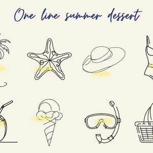 Arte de praia de verão SVG PNG: Clipart de férias (arquivos digitais)