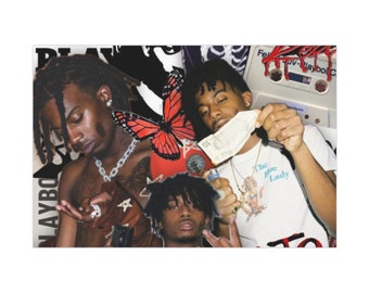 Playboi Carti Rapping Paper - Gift Wrap Papers