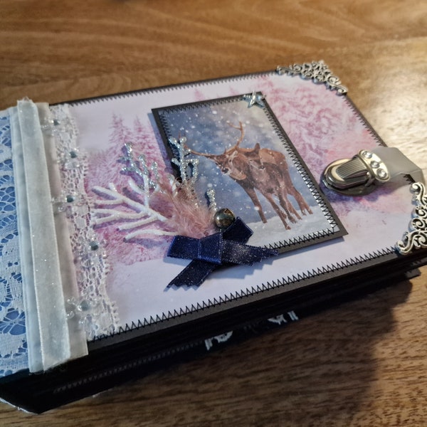 Photo Album Scrapbook Mini Album Christmas