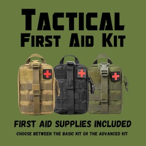 Tactical First Aid KIT | FREE SHIPPING Included | Tactical Gear | Outdoor Essentials